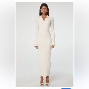 The Line by K Candela Dress - Size XS - Vanilla - Elevated and Classic Dress